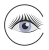 Suitable for sensitive eyes vector image