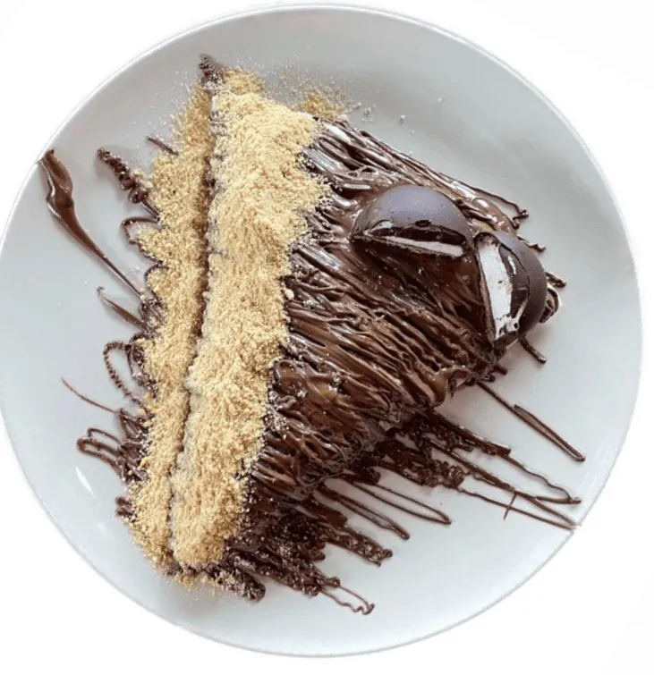 Palačinka sa Nutellom, Munchmallow keksom i Plazmom