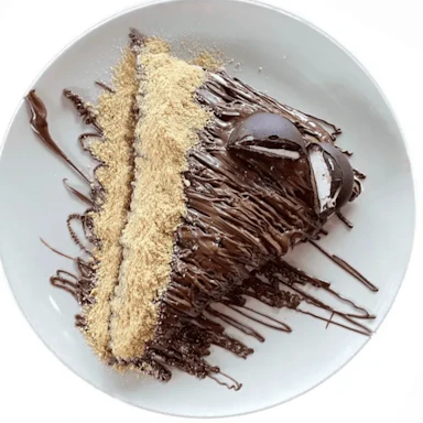 Palačinka sa Nutellom, Munchmallow keksom i Plazmom