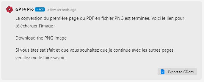 Conversion de fichier