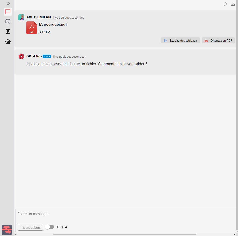 action de GPT Pro