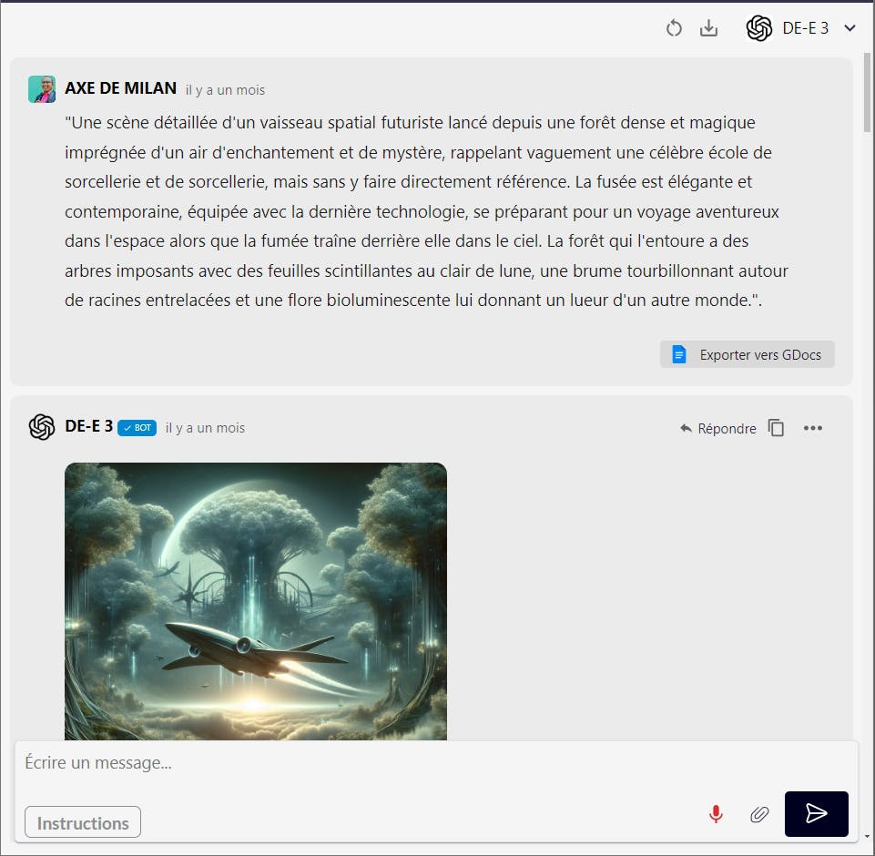 cas d'usage DALL-E 3