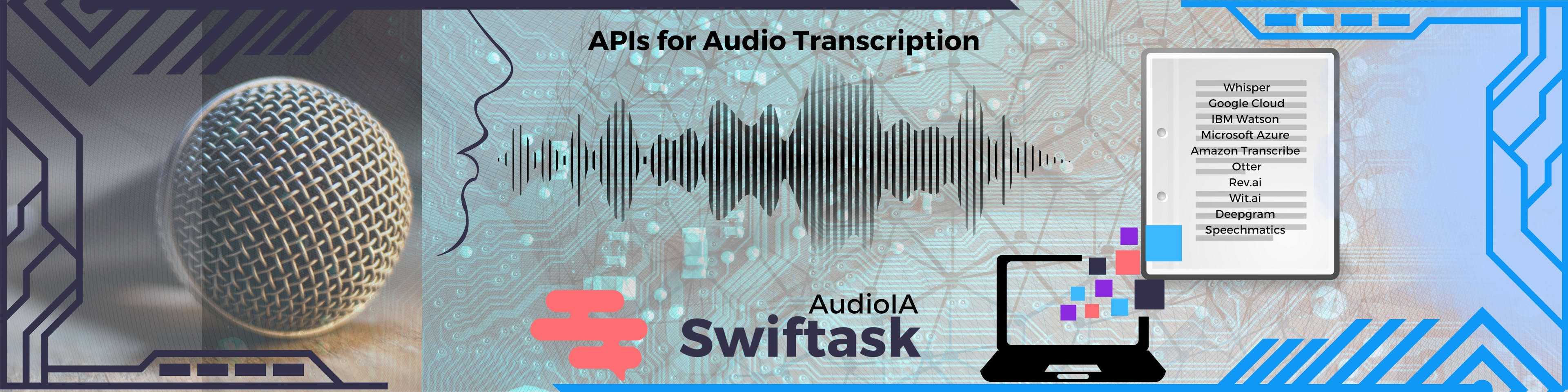 Audio transcription API
