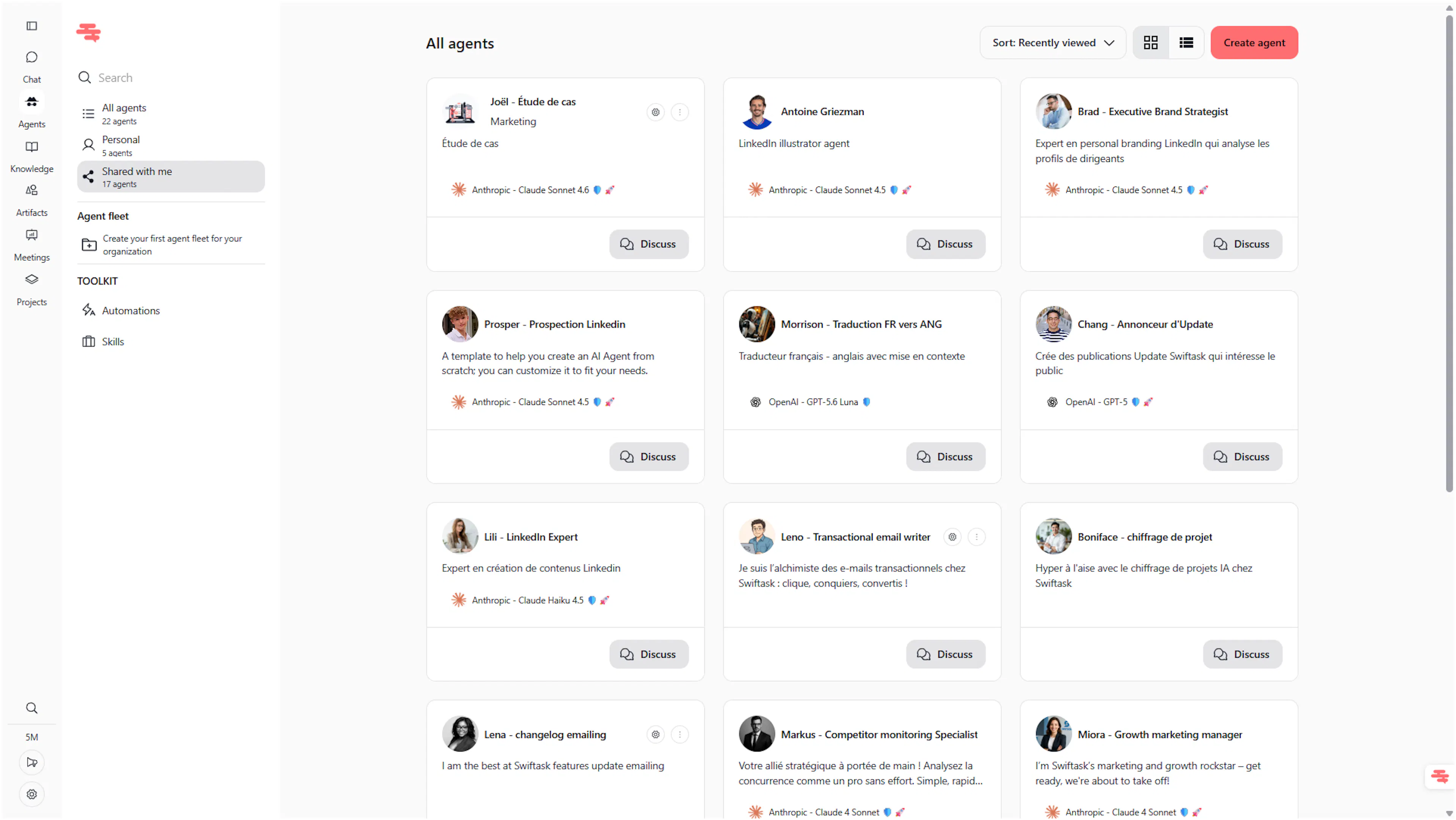 create ai agent