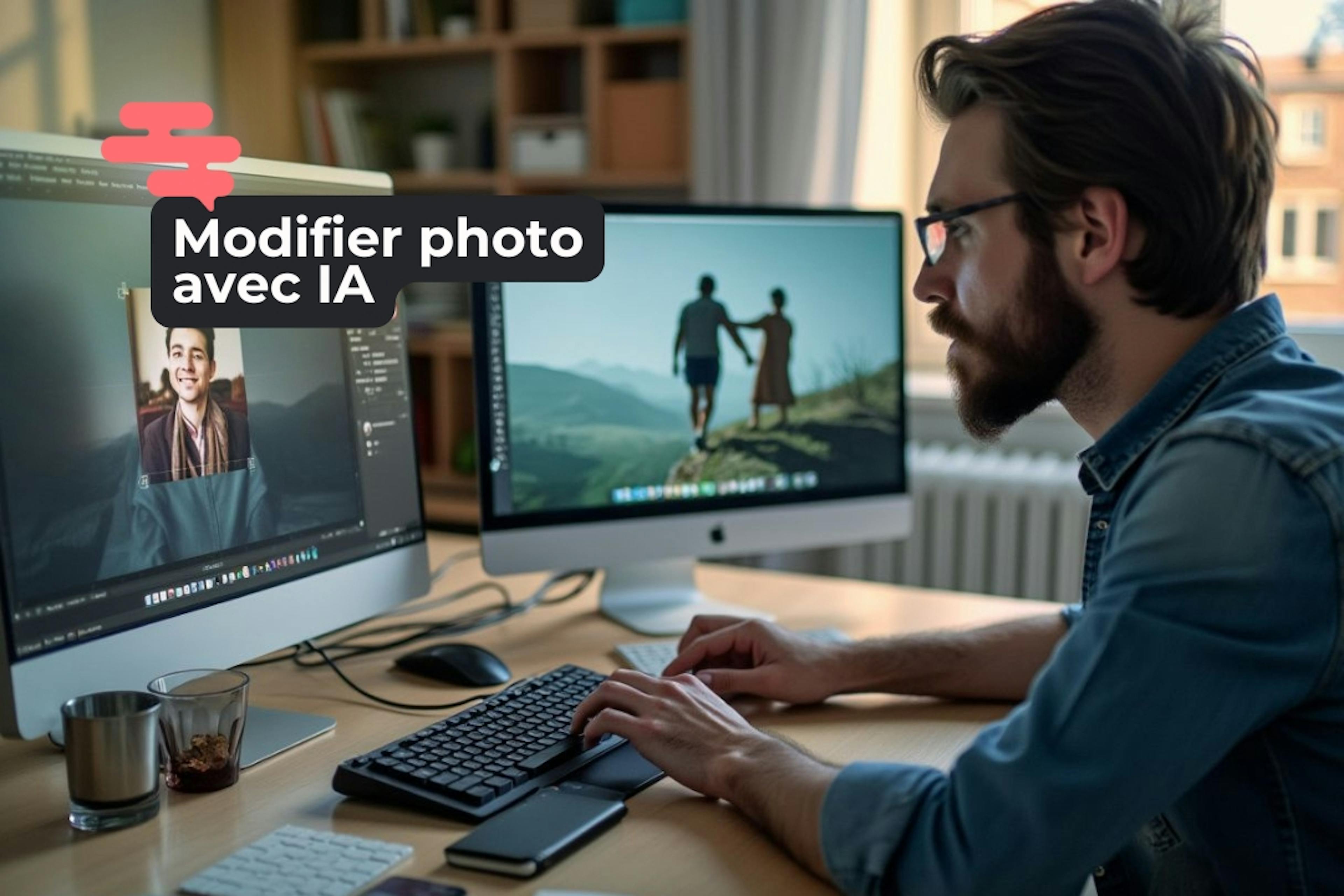 Modifier photo avec IA