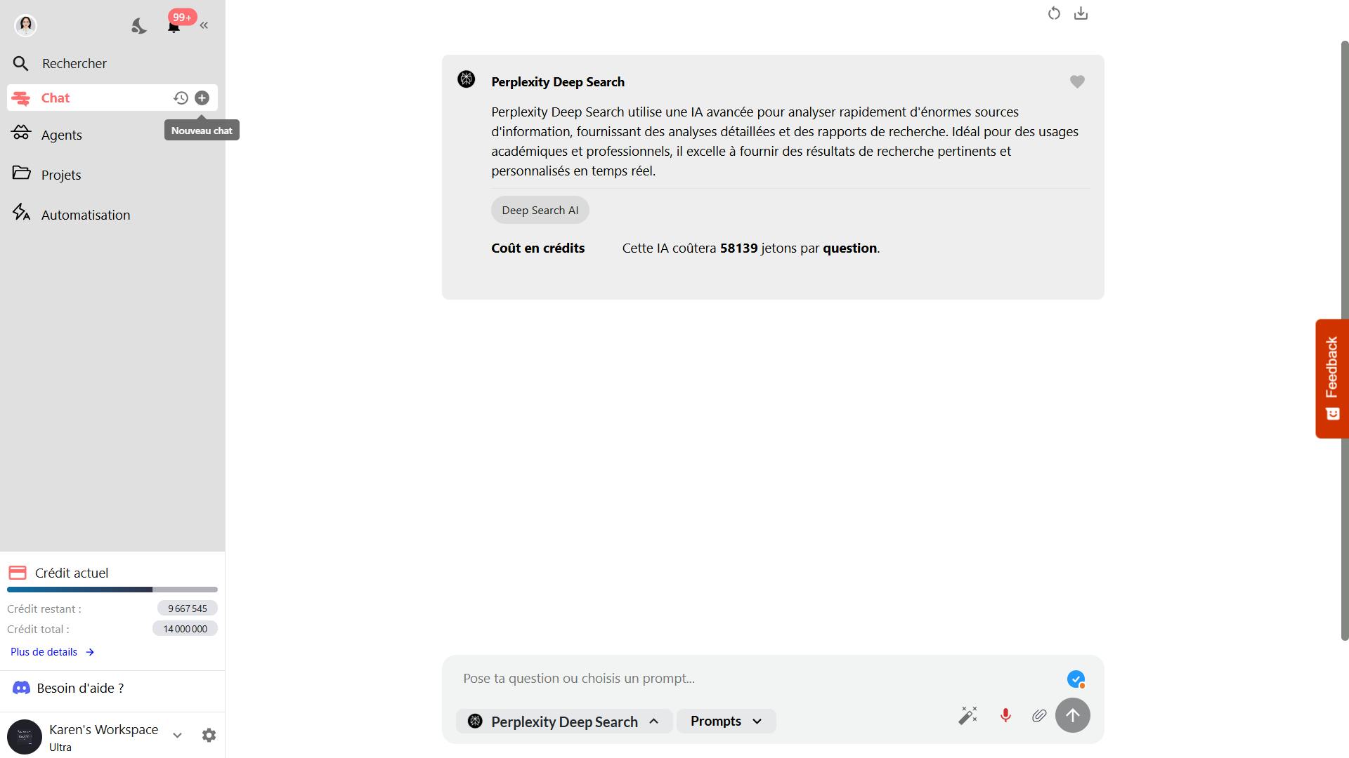 perplexity deep search