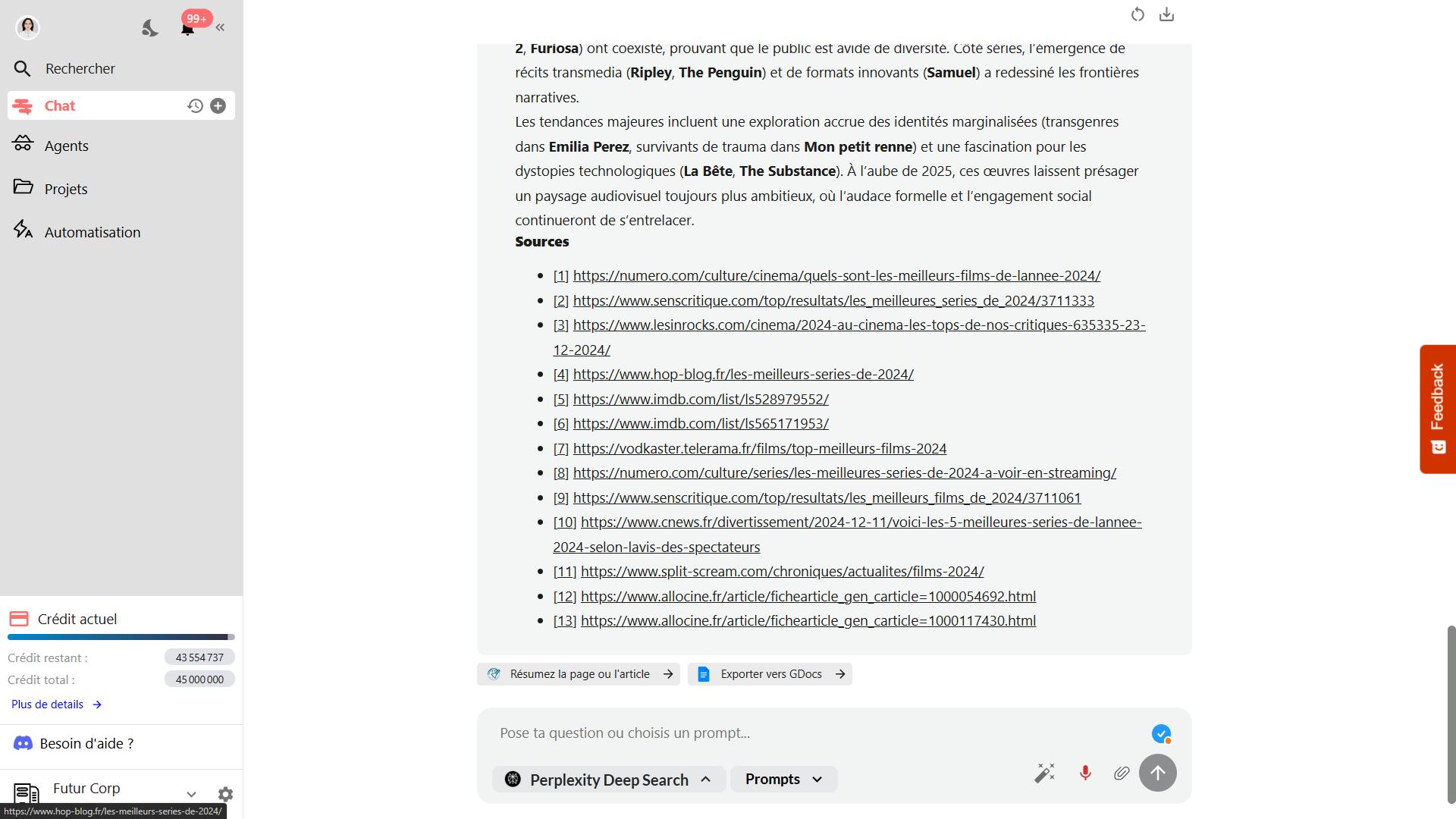 perplexity deep search