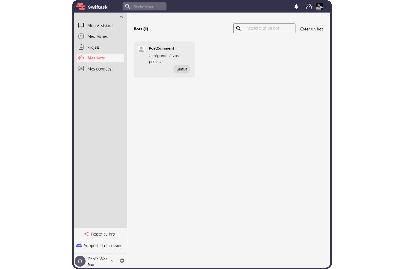 Create a bot
