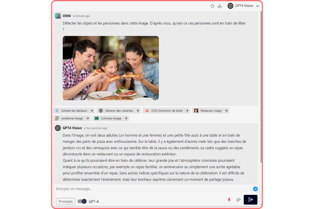 Détection d'objet et de personne