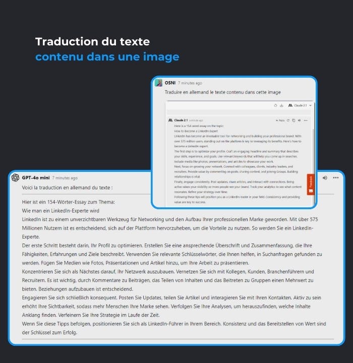 tranduction texte