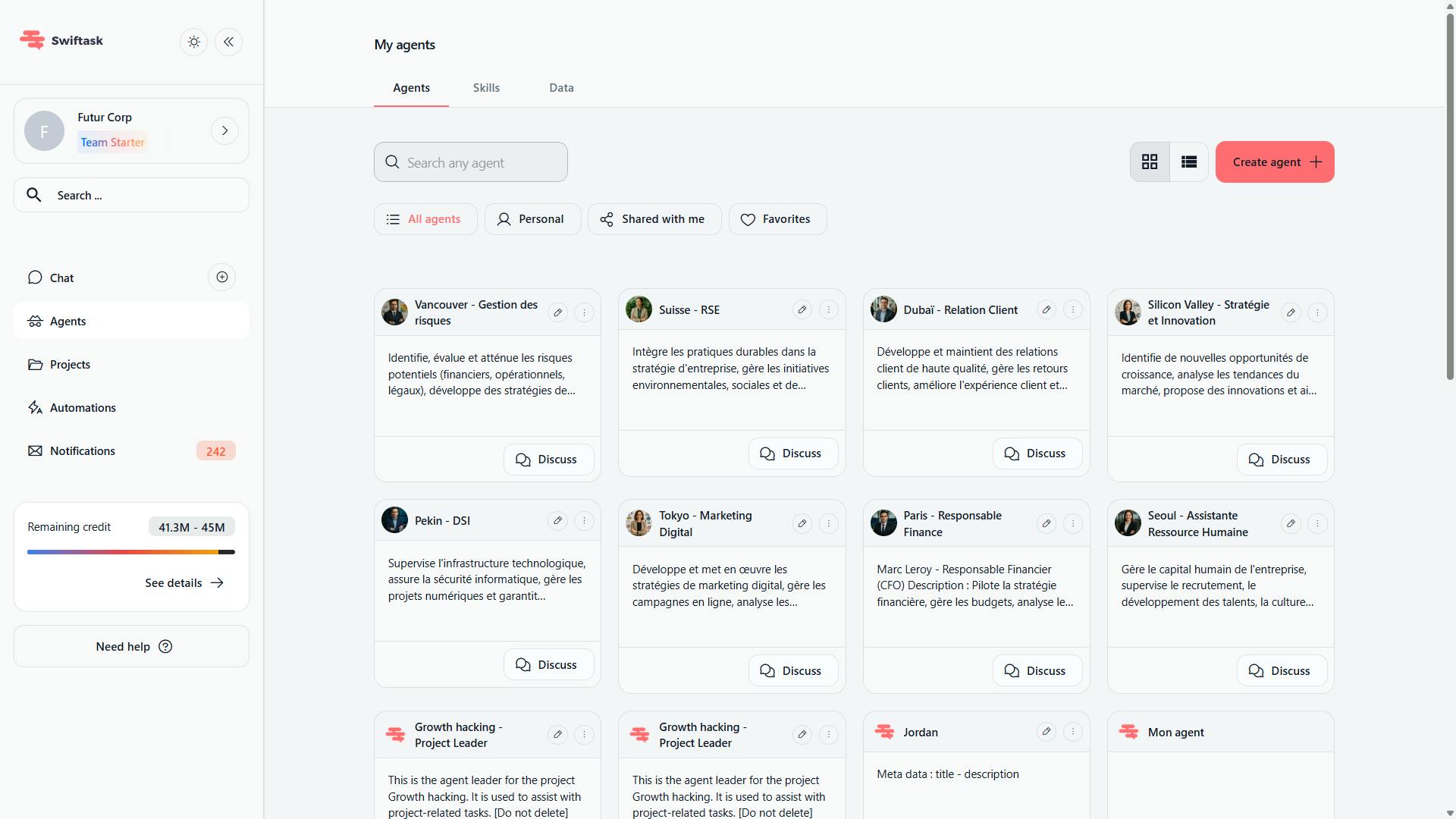 agent ia pour entreprise