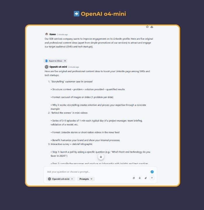 OpenAI o4-mini