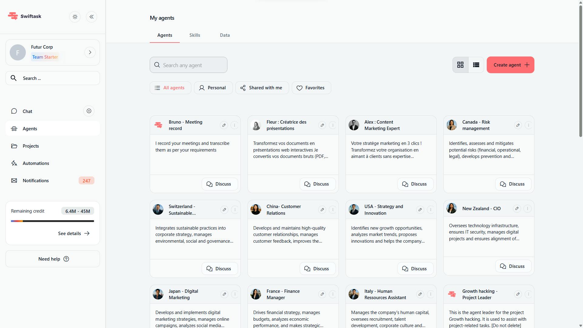 no code ai agent builder