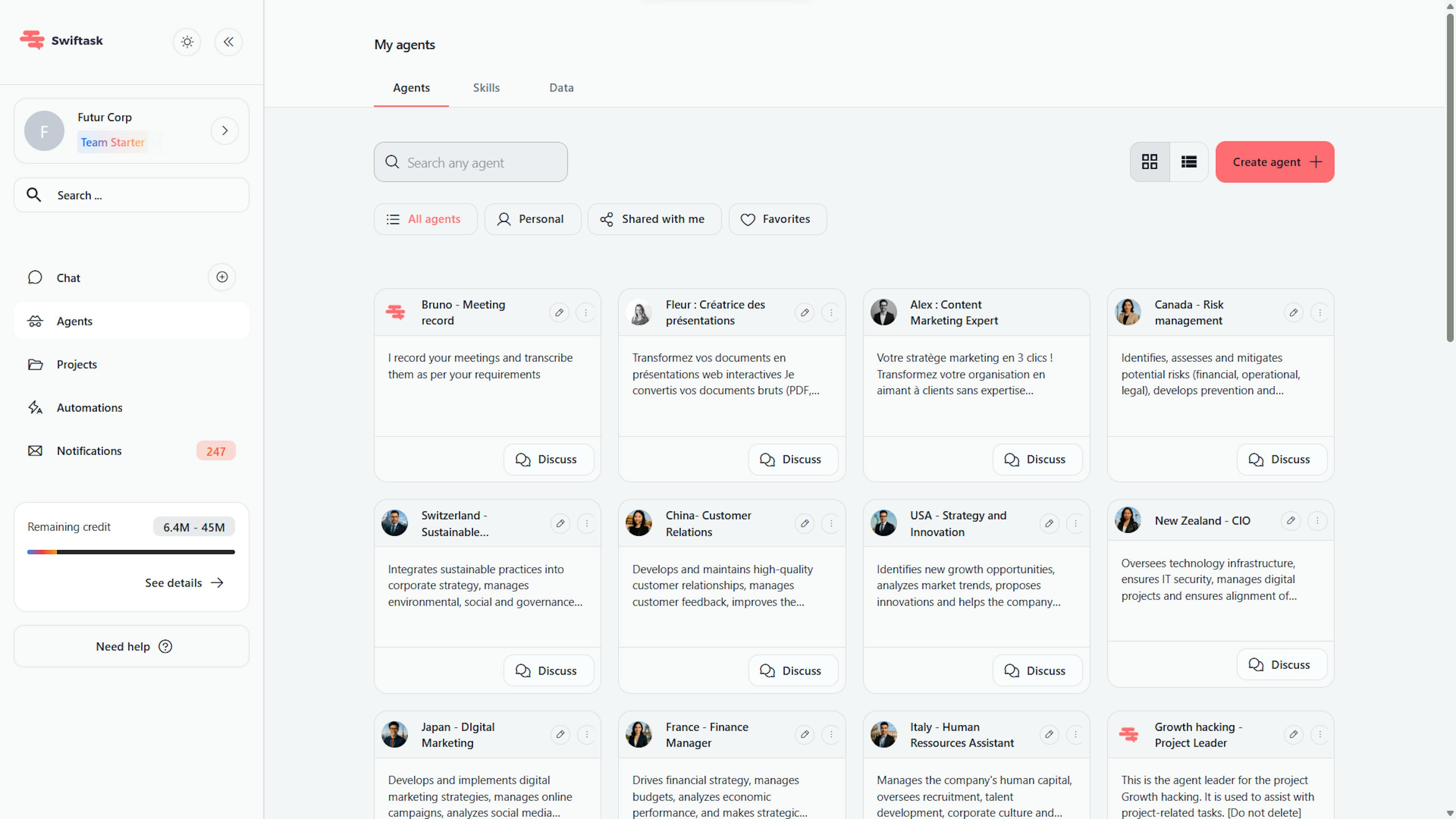 no code ai agent builder