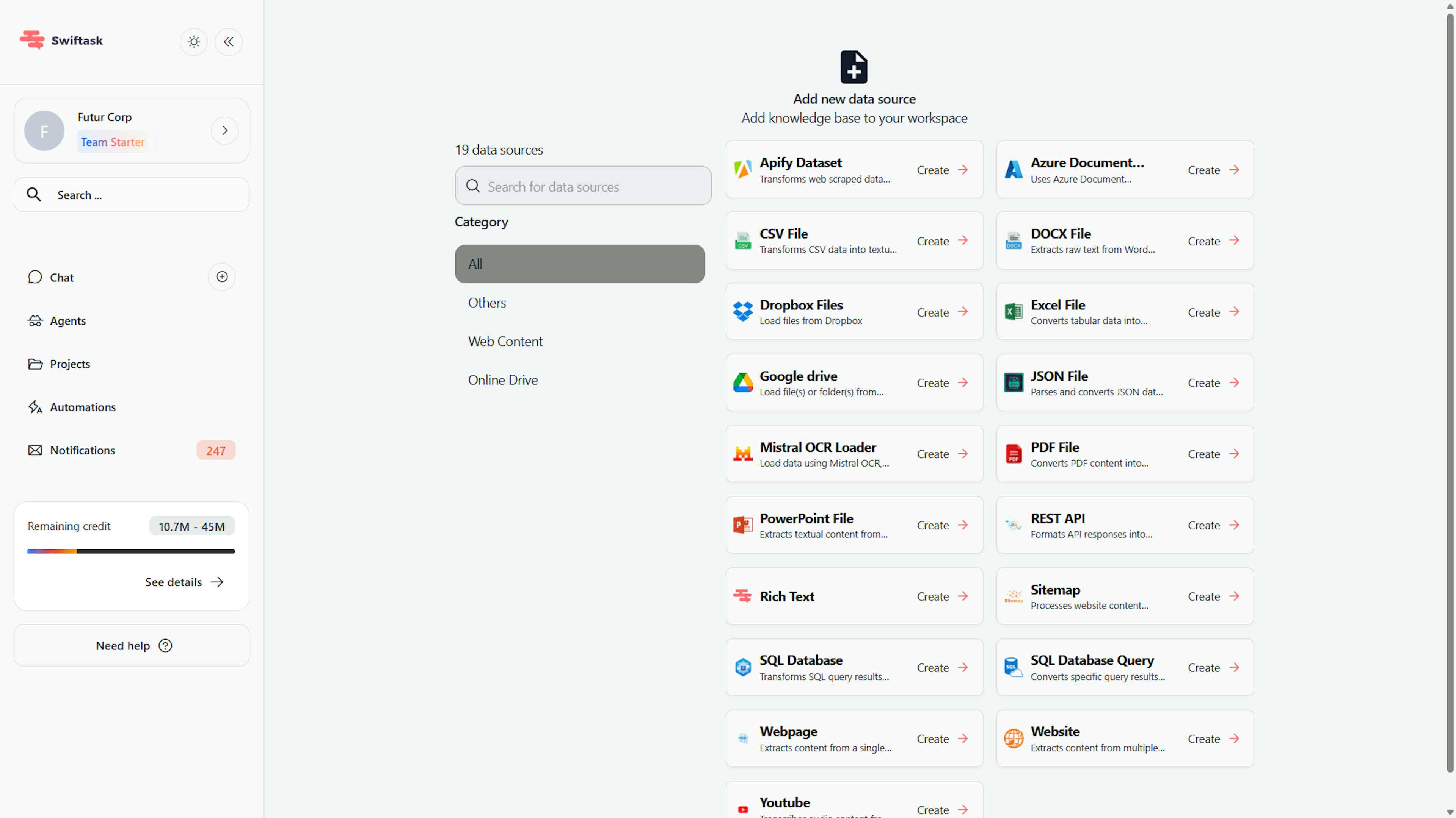 Swiftask vs zapier