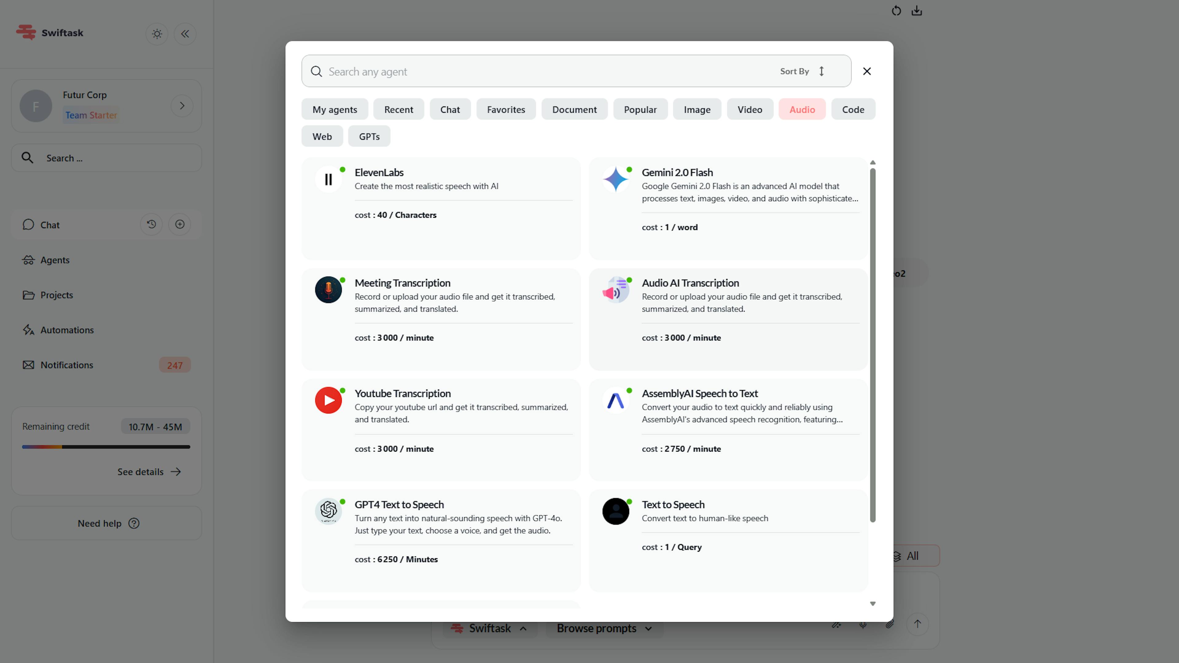 Swiftask vs zapier
