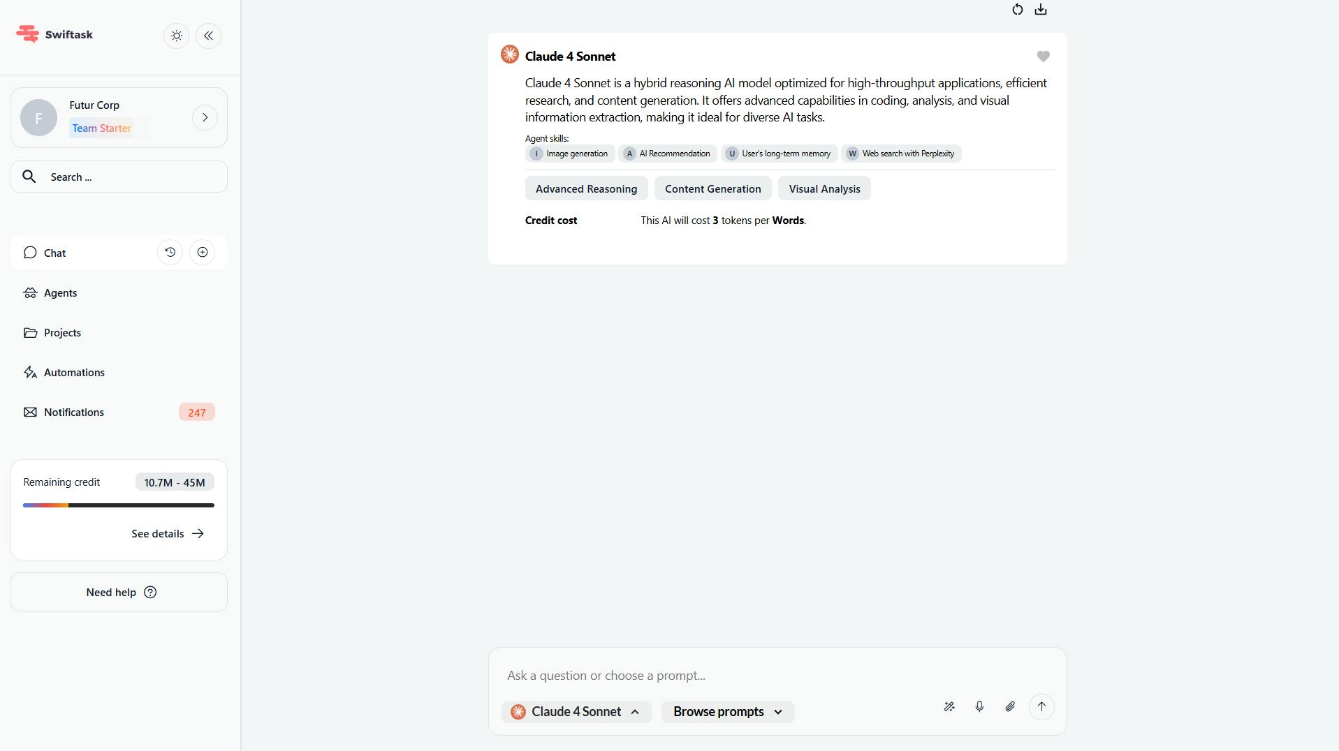 Swiftask vs relevanceai