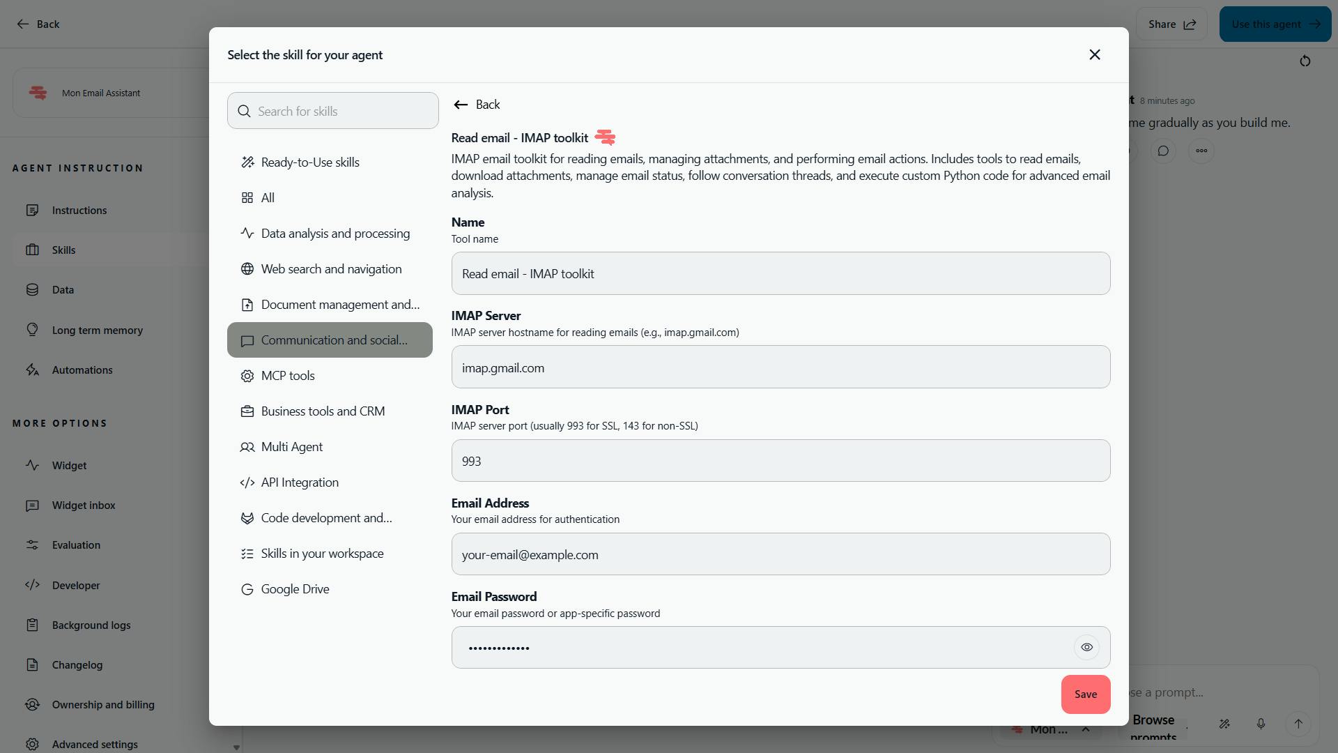Automatisation email entreprise