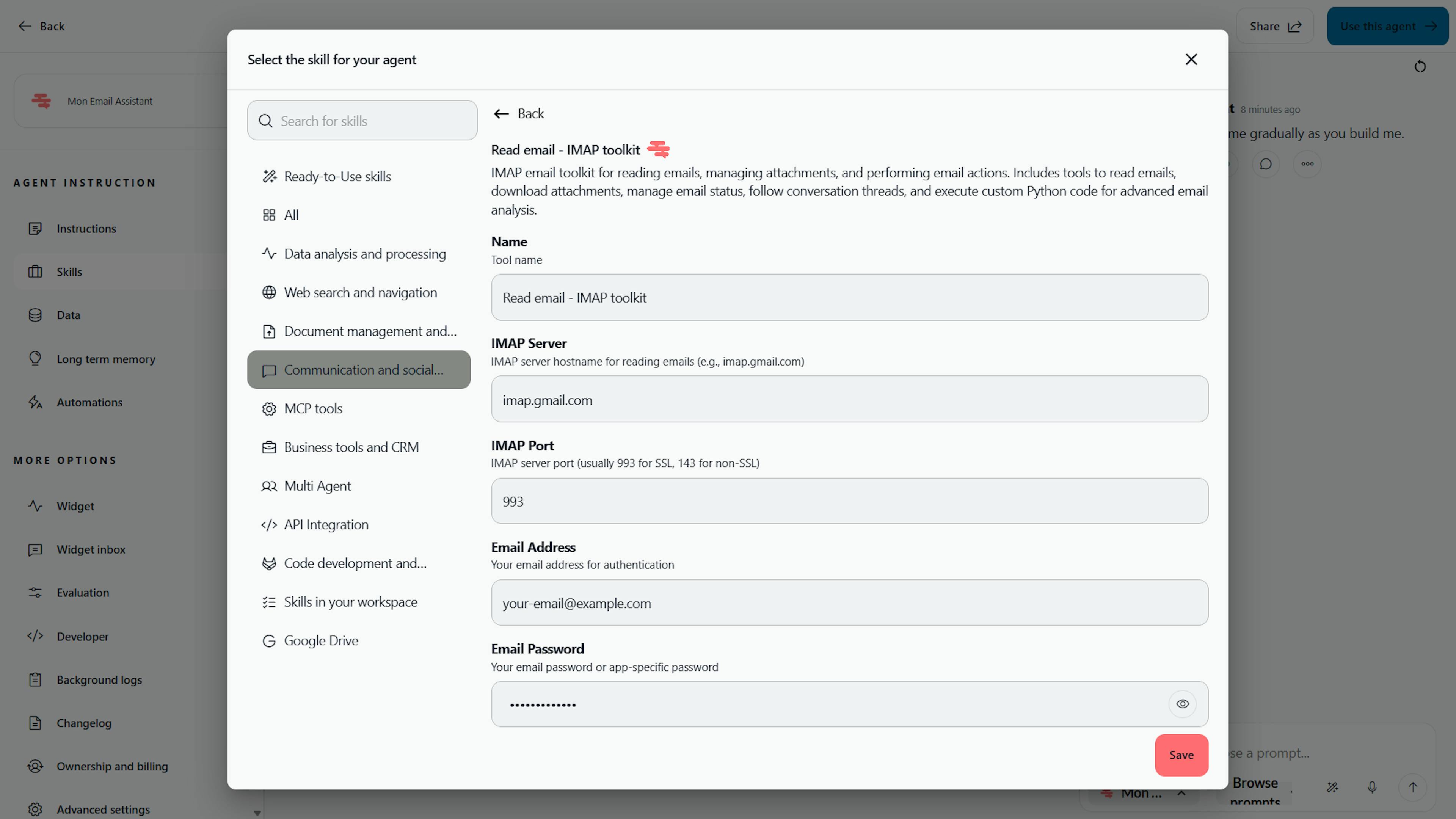 Automatisation email entreprise
