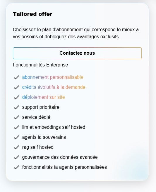 solution ia pour entreprise