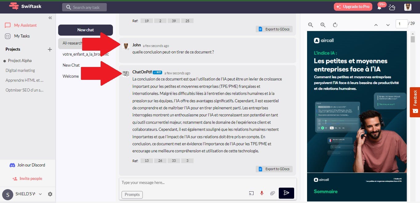 Chat with your PDFs using AI
