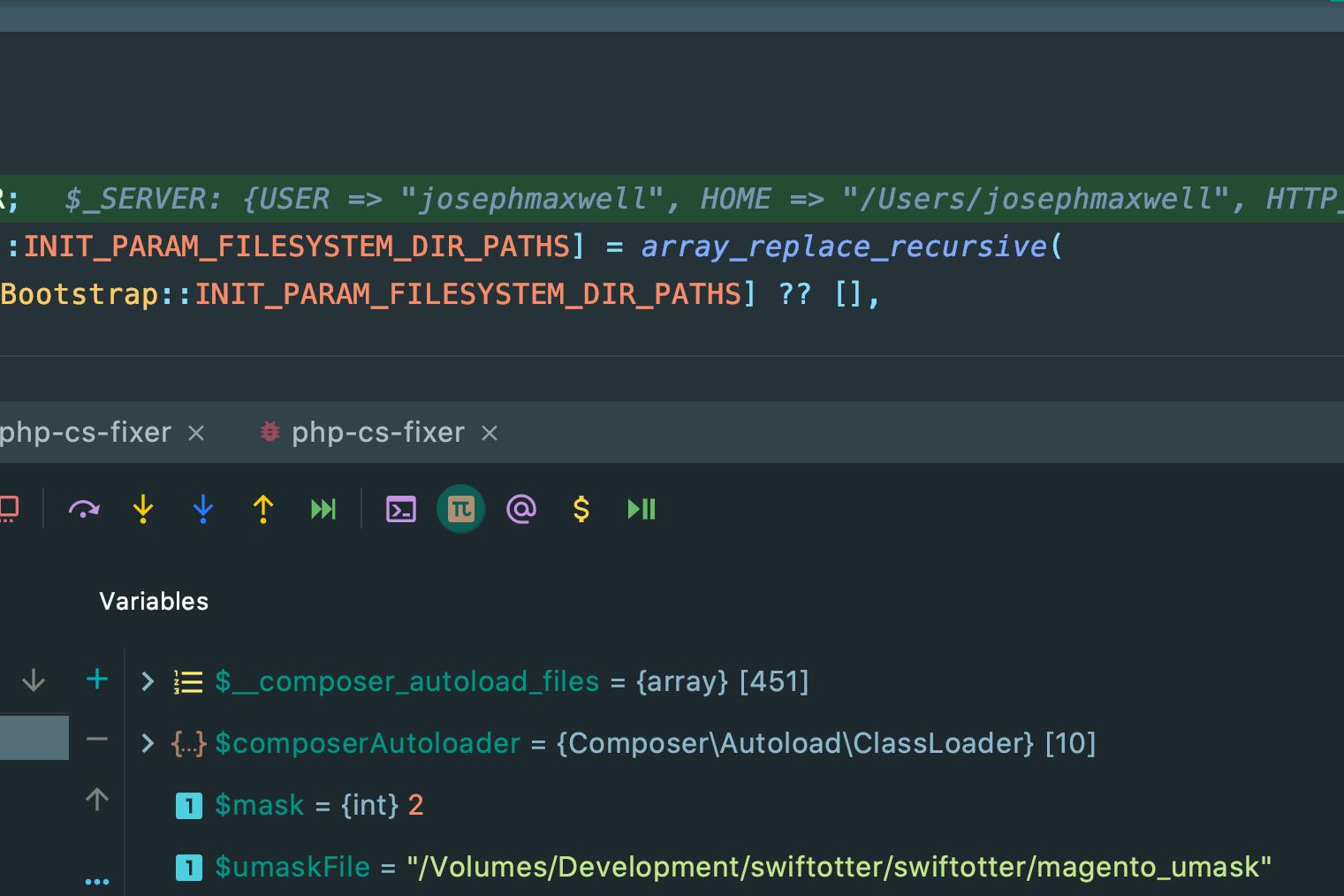 Xdebug breakpoint