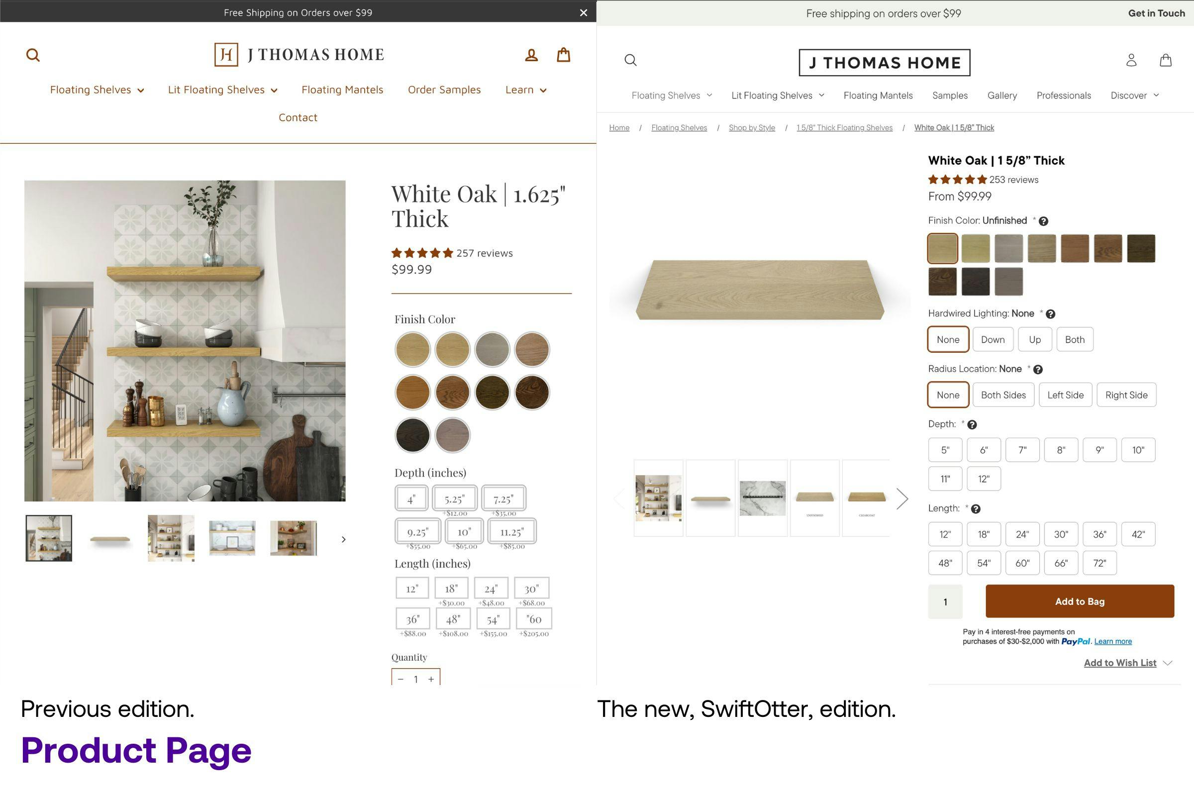 JThomasHome.com product page