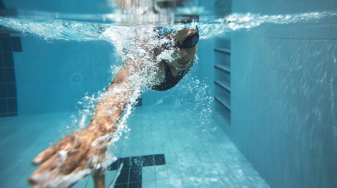 Swimming with diabetes