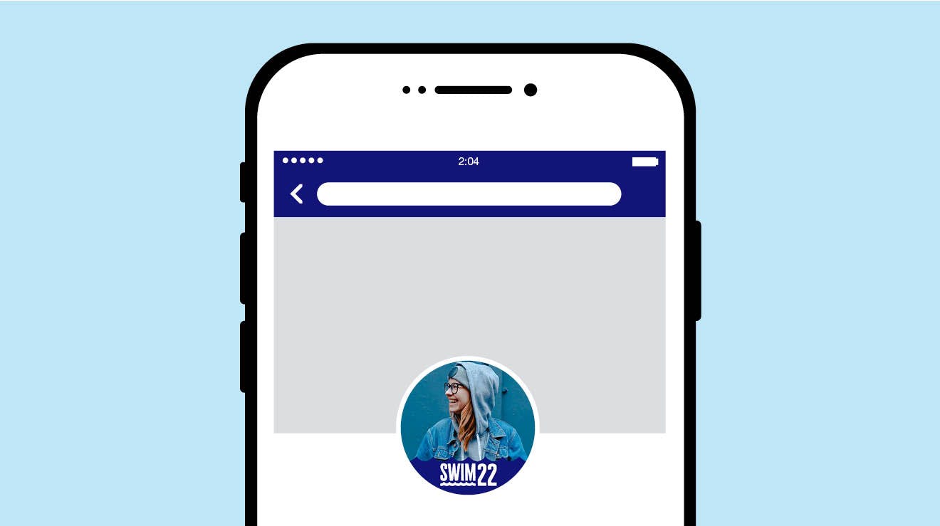 Swim22 Facebook frame