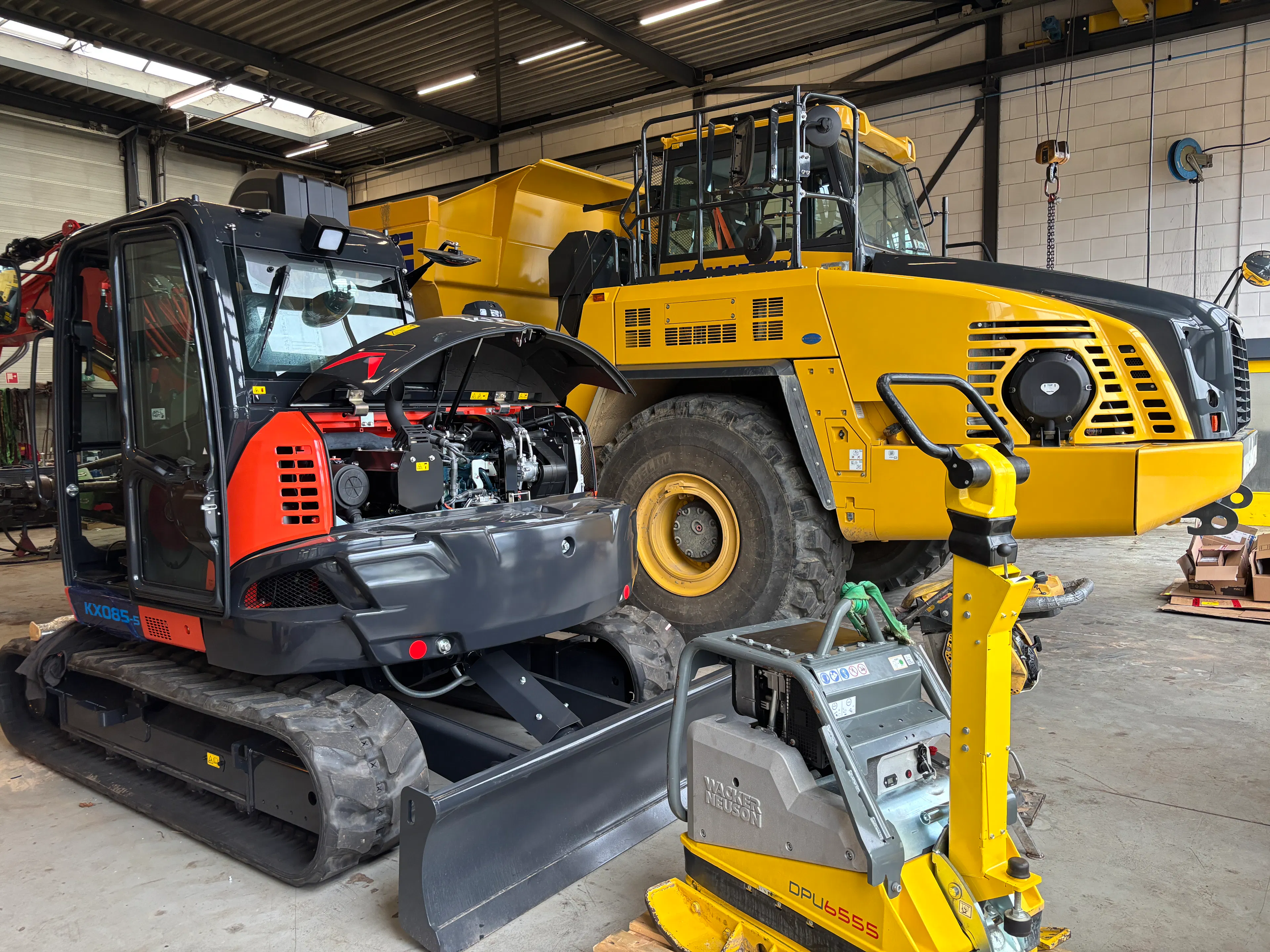 Service hydraulische systemen van grondverzetmachines in Brabant