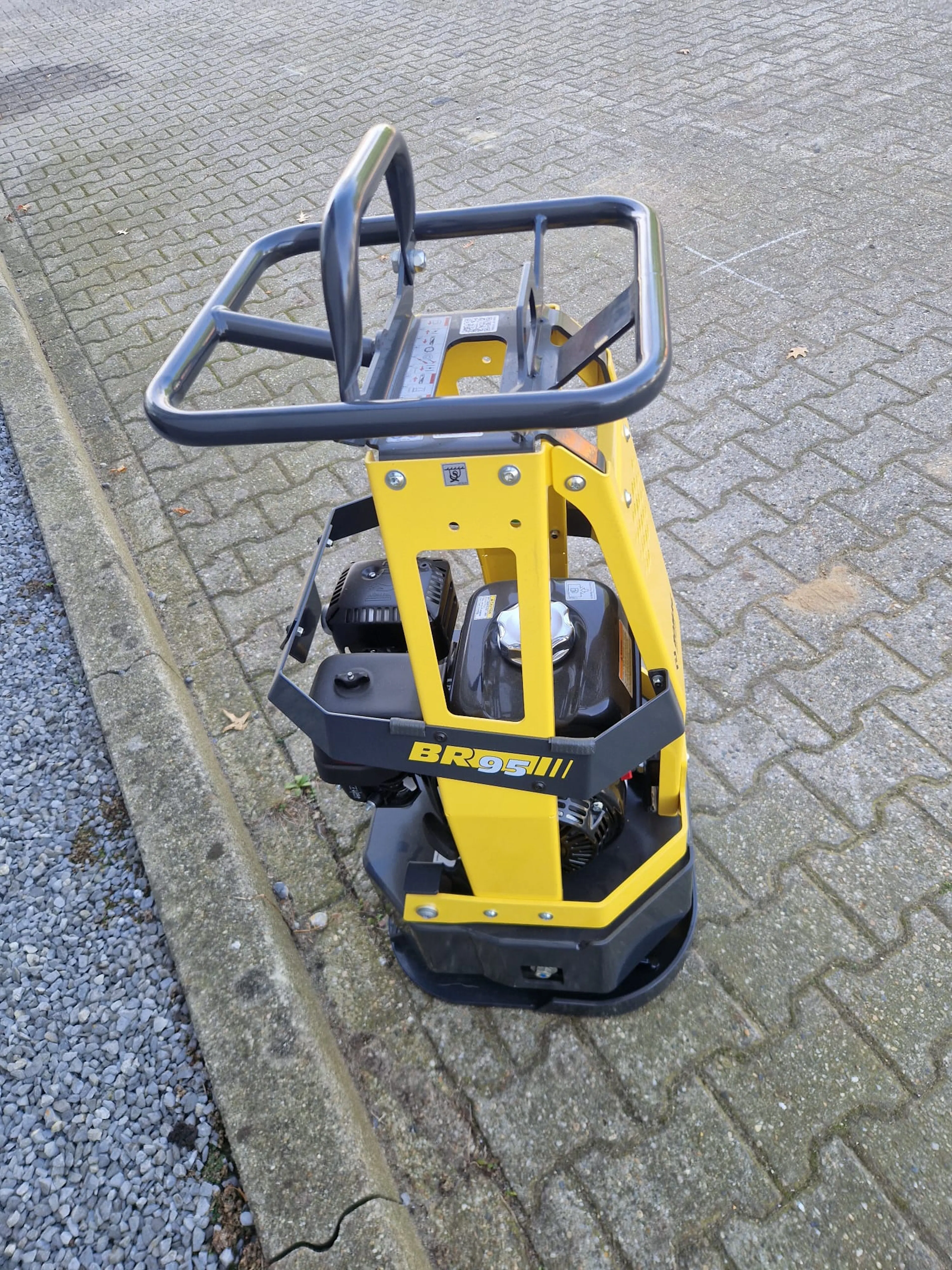 BOMAG-BR95 Trilplaat