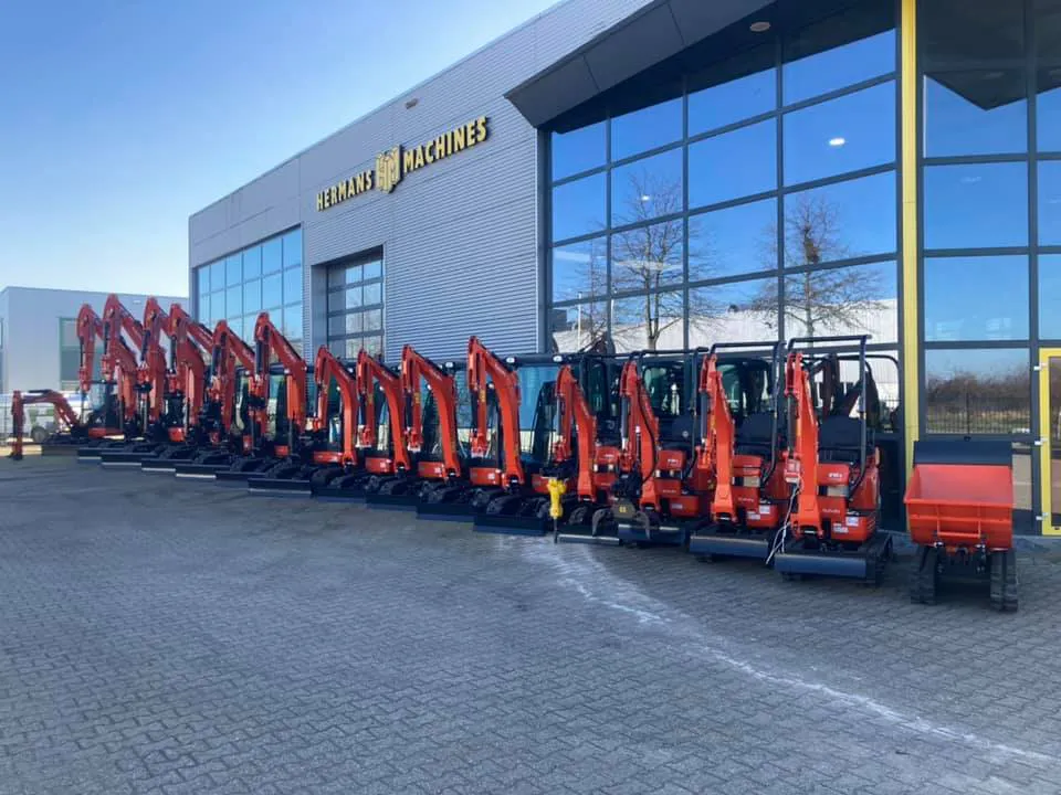 Kubota machine voor locatie in Venlo