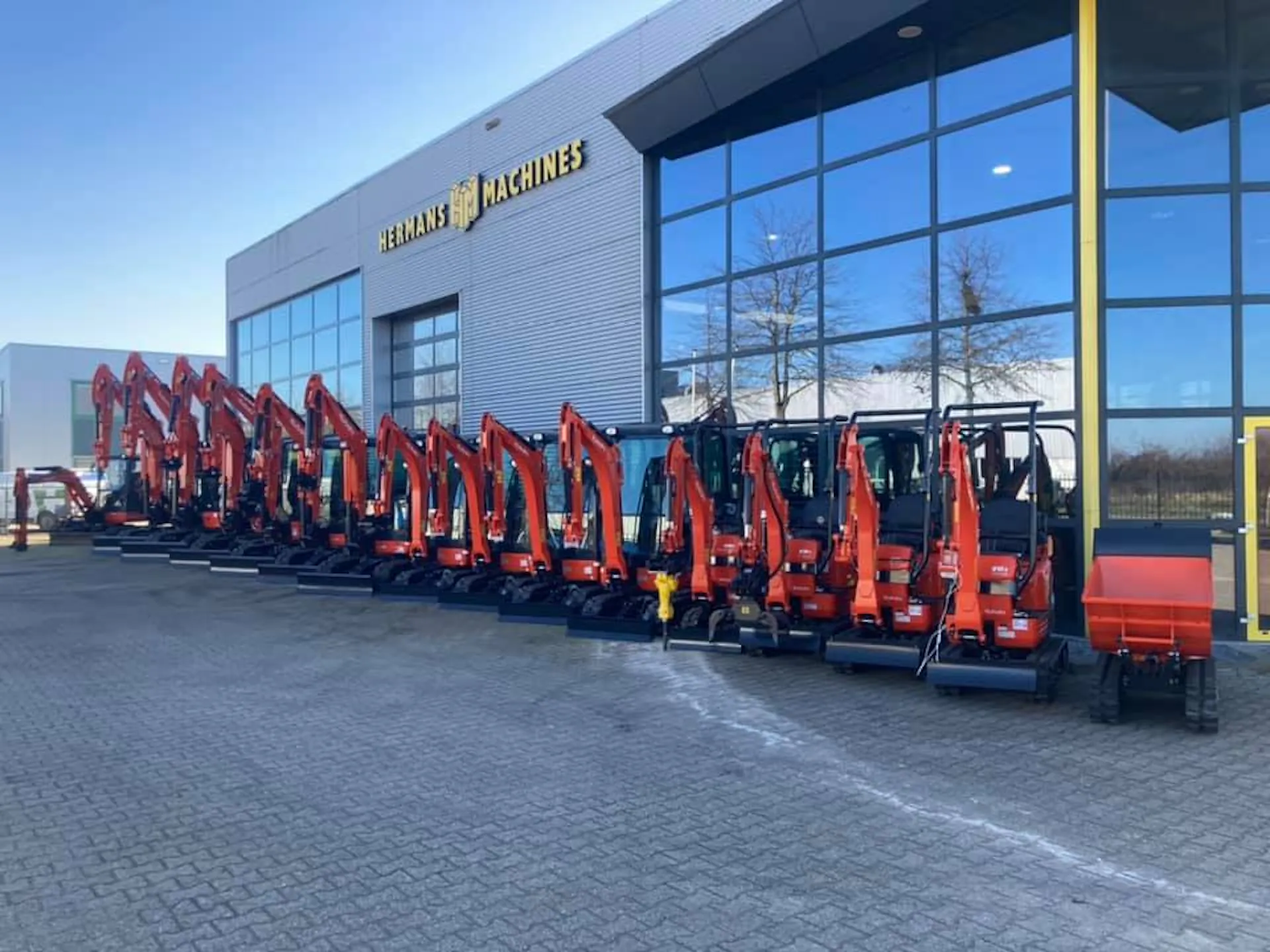 Kubota machine voor locatie in Venlo