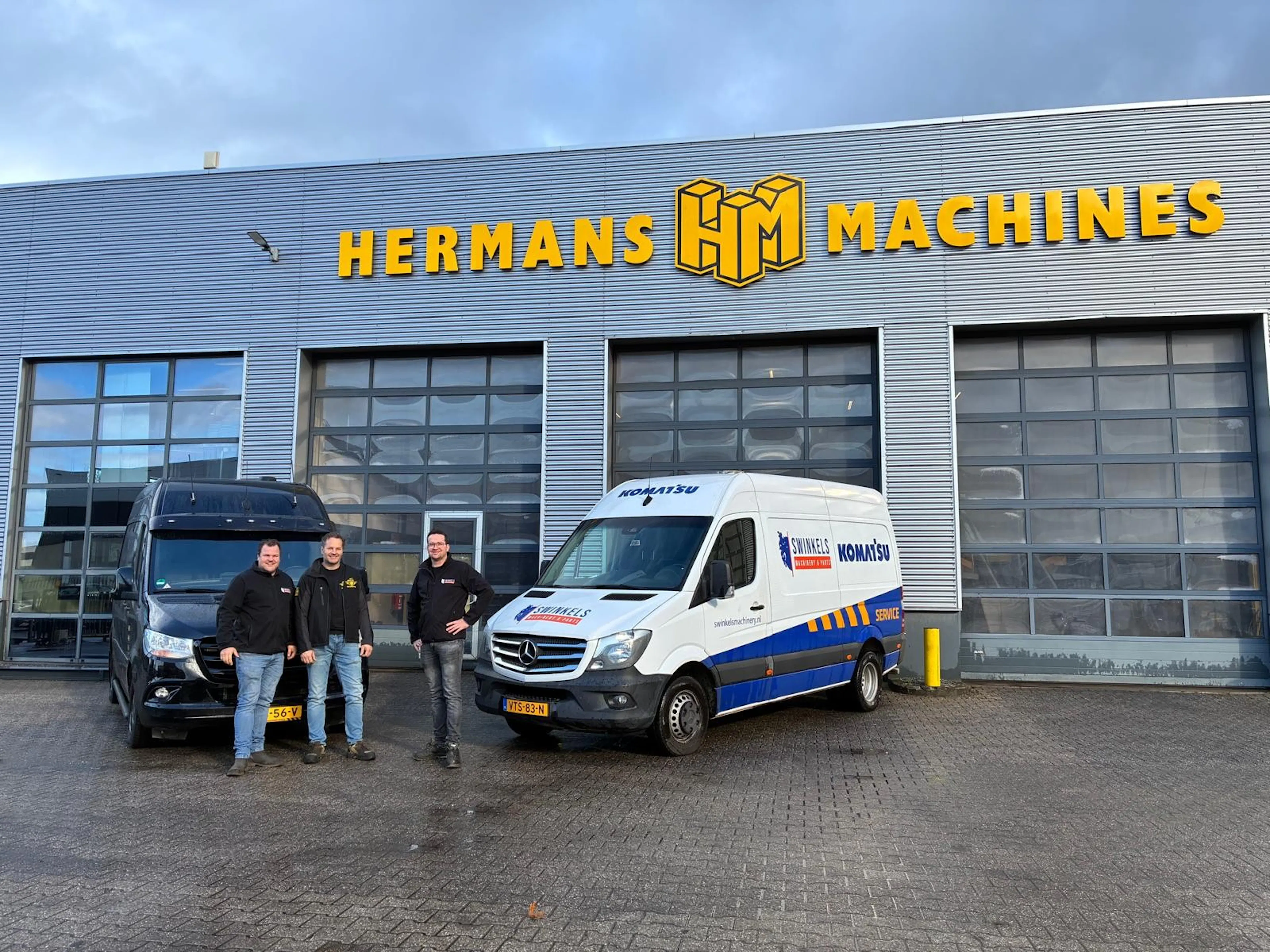 Swinkelshermans foto overname Hermans machines de locatie in Venlo