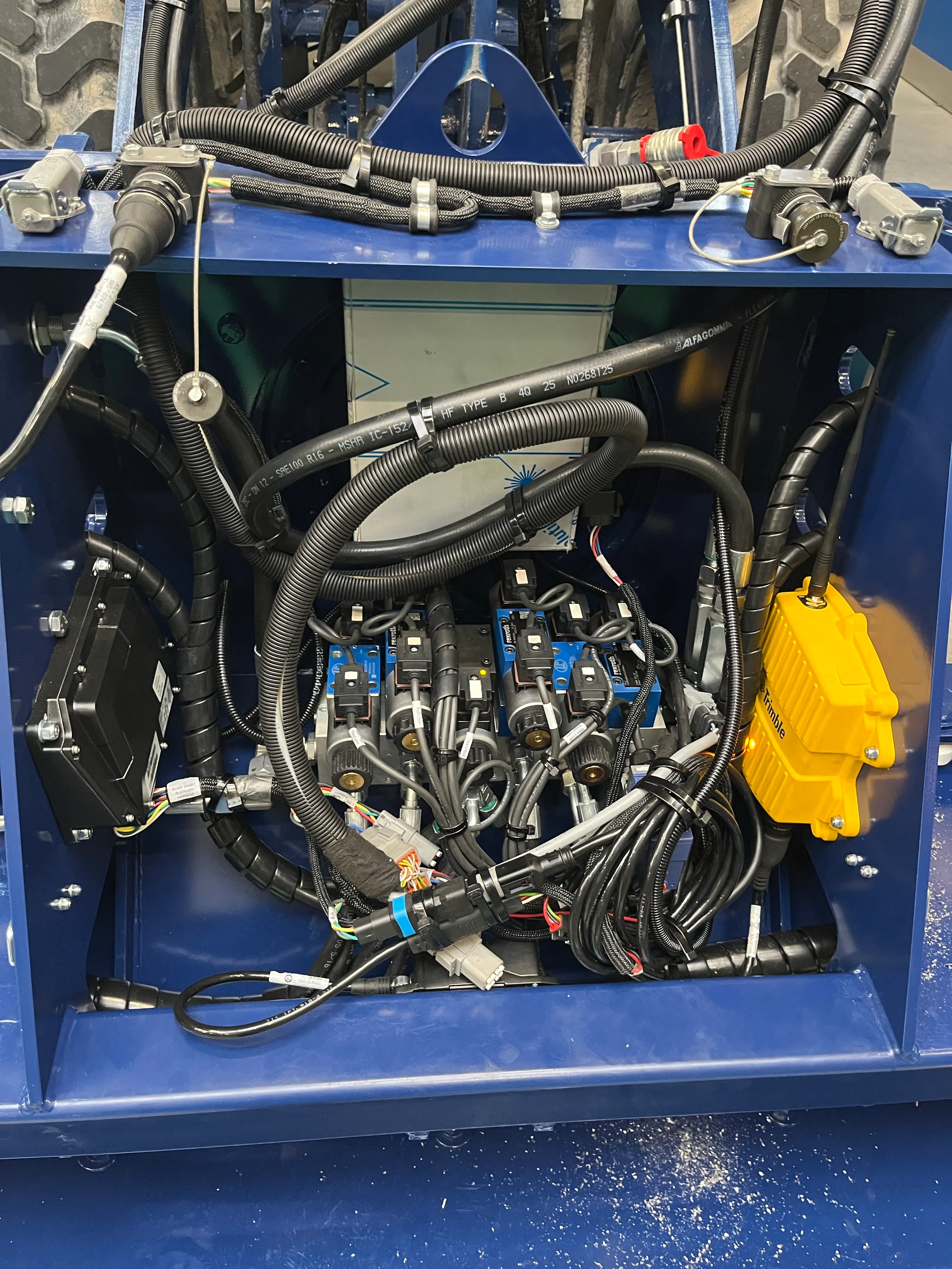 Ventielen blok assemblatie 