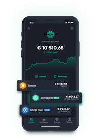 Swissborg App Main Screen