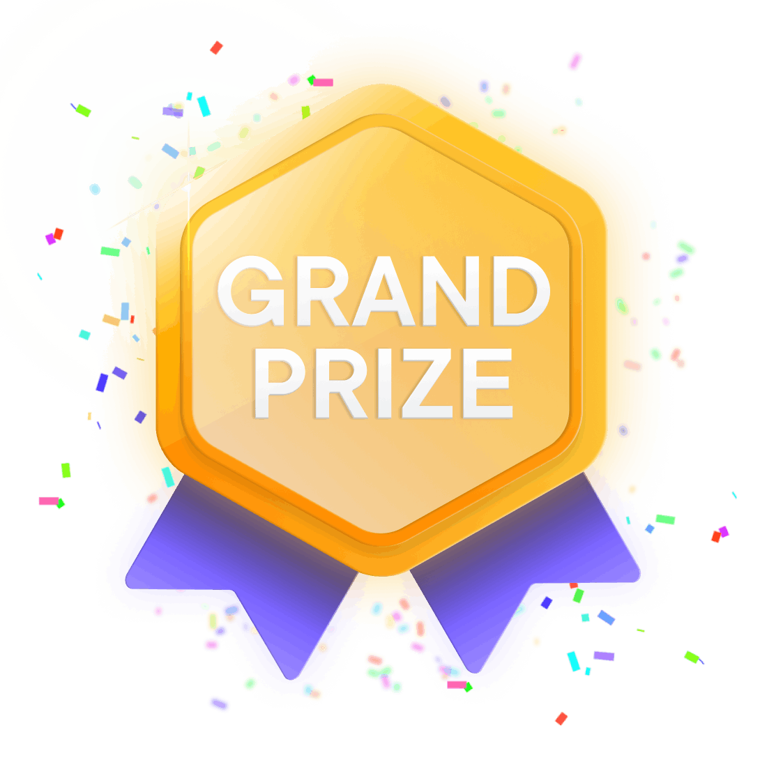 Grand prize badge