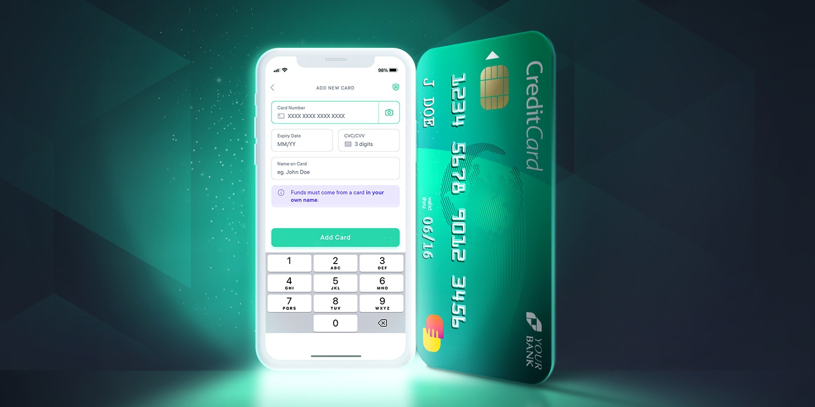 Vous pouvez désormais approvisionner votre compte par carte !