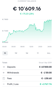 Balance Screen