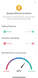 Asset Analysis screen in french