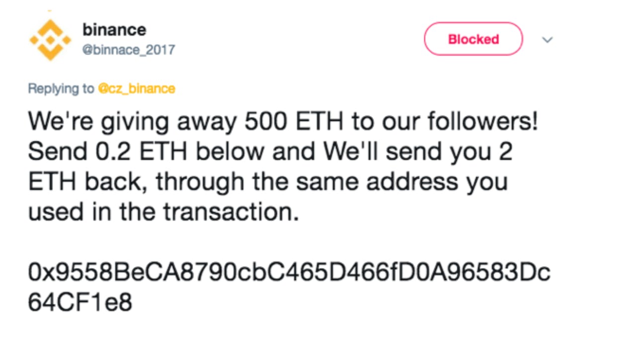 Binance Scam