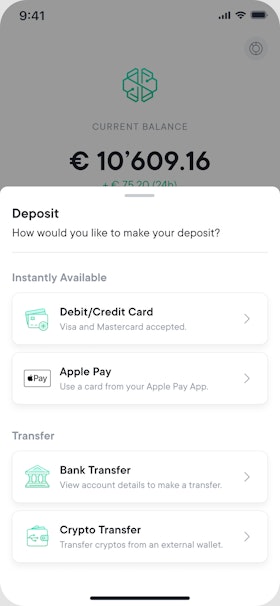 Image of card deposit