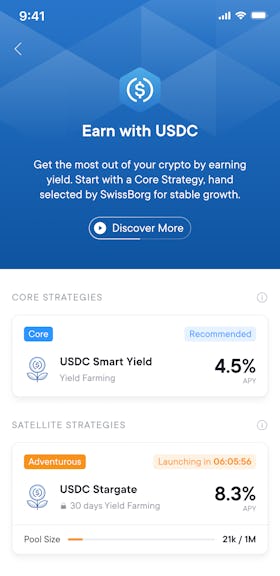 App screen