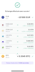 Smart Engine screen in french using EUR