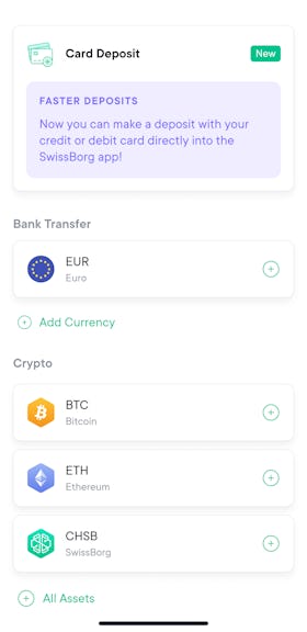 Image of card deposit