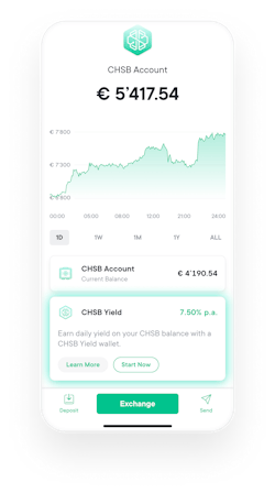 SwissBorg app chsb wallet