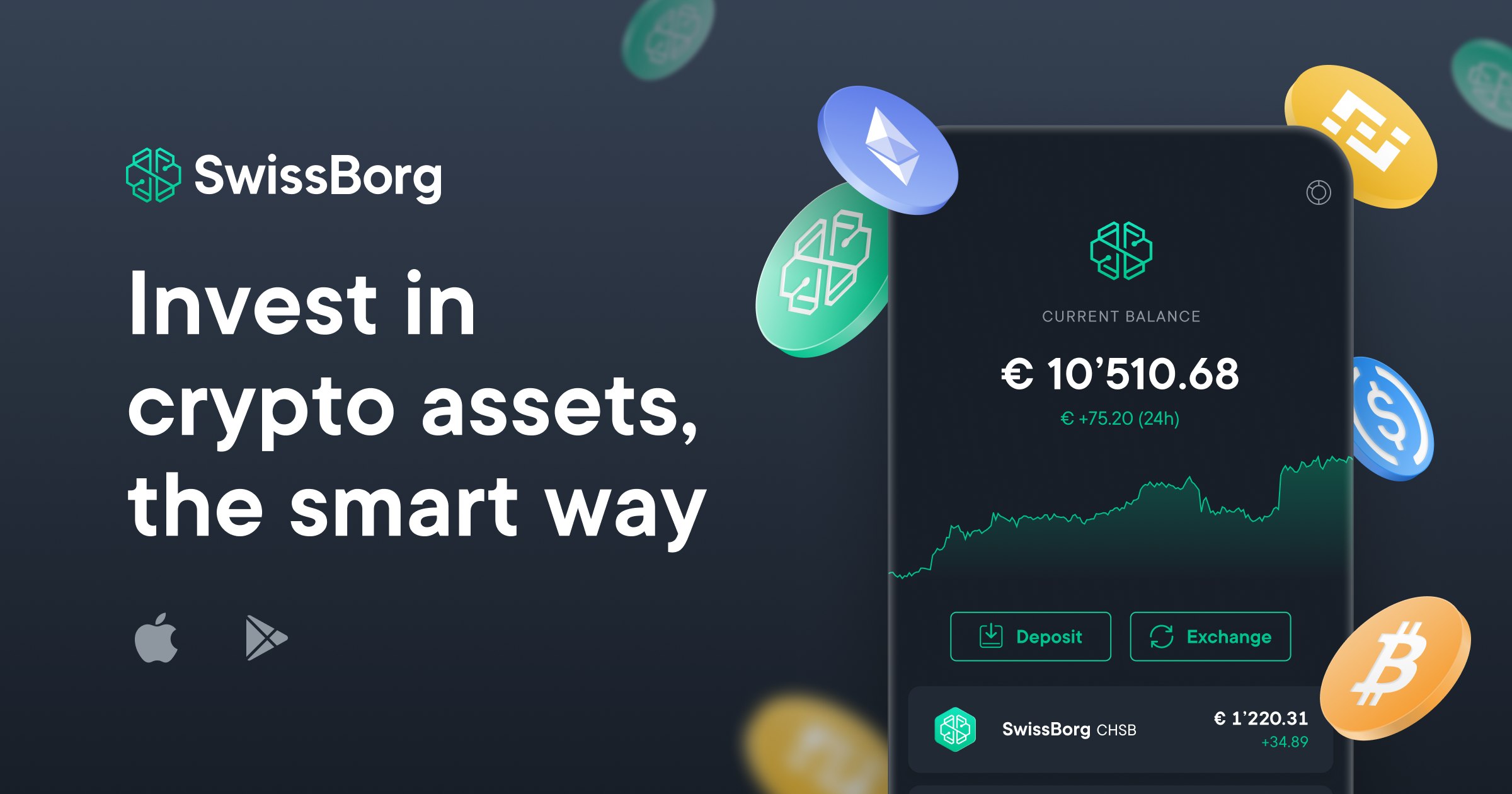 Invest in crypto assets the smart way⎥ SwissBorg