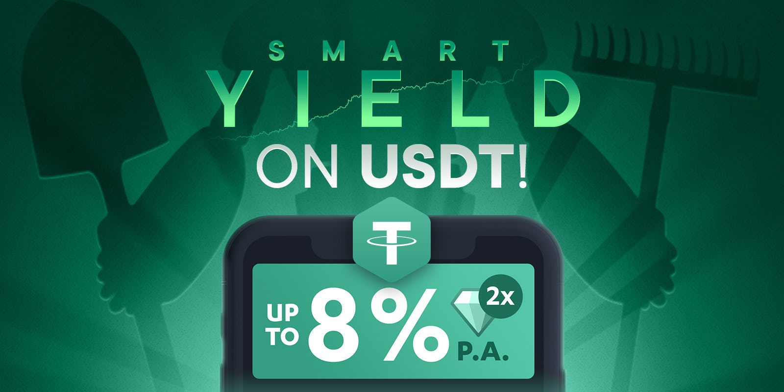 Smart Yield avec le USDT est maintenant disponible