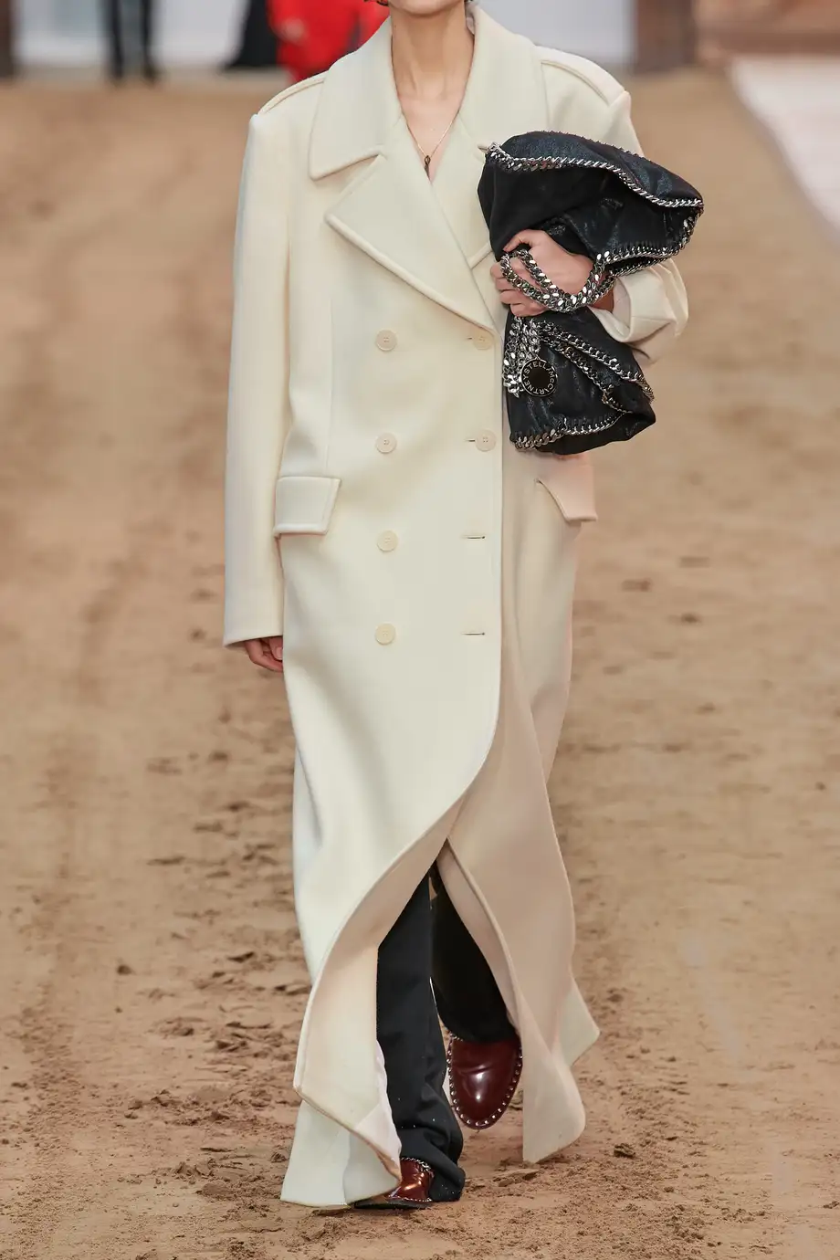 Chic embroidered coat KF2239