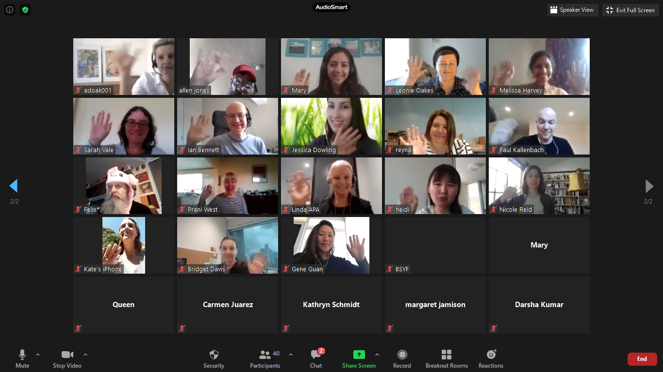 Sydney Street Choir - Corporate Challenge 2020 rehearsal